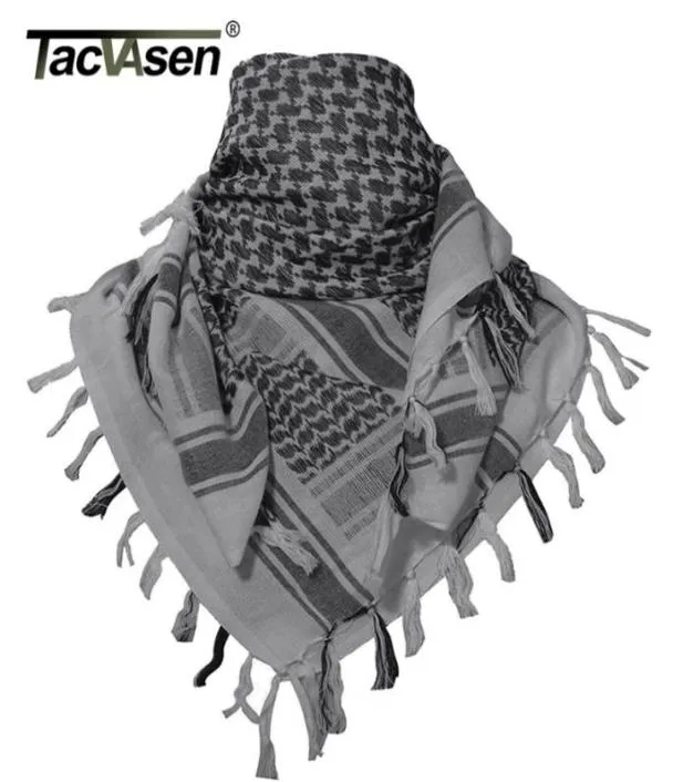 Tacvasen uomini sciarpa tattico deserto arabo keffiyeh sciarf camufage testa sciarpa donna di cotone araba paintball maschera d1815561827