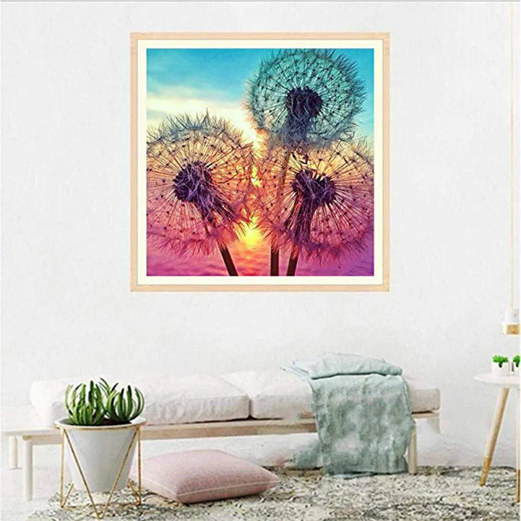 Flower-58.99Cartoon Digital Oil Painting Moon Night Scene Filling Suitable For Adults