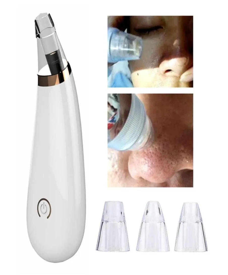 Rethebout noir visage Deep Pro Pore Cleaner Acne Pimple Retross Vacuum Aspiration Facial Spa Tool de soins de beauté Electric Acne Exfoliat3159828