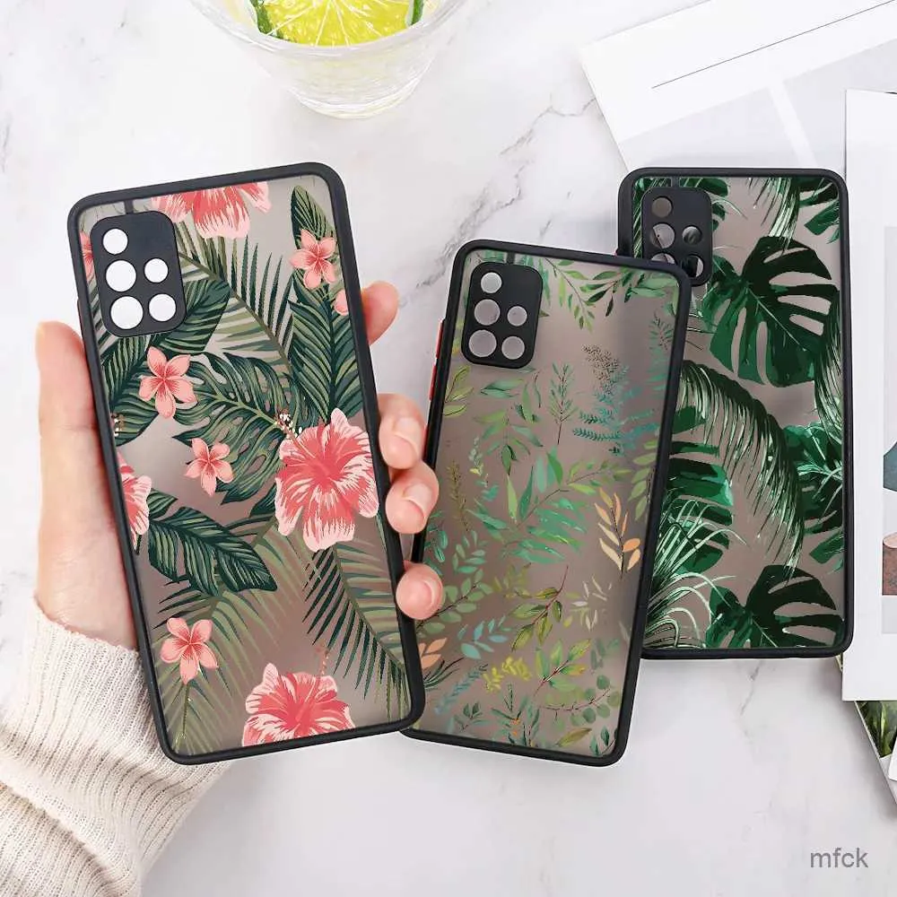 携帯電話ケースSamsung Galaxy A55 5G Funda A54 A53 A52 A52 A35 A33 A14 A13 A05 A12 A22 A23 A32 A51 A72 A73 M31ハードマットカバーカバーの携帯電話ケース電話ケース