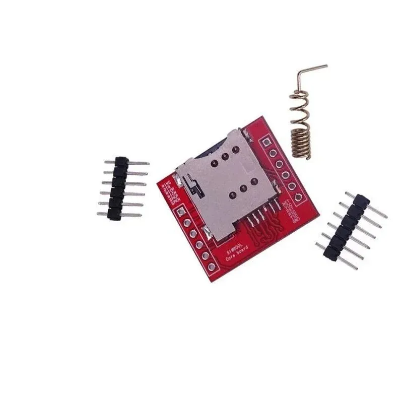 가장 작은 SIM800L GPRS GSM 모듈 마이크로 SIM 카드 코어 보드 쿼드 대역 TTL Arduino 용 직렬 포트