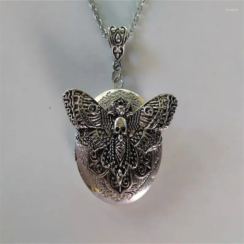 Hanger kettingen Moth Locket ketting