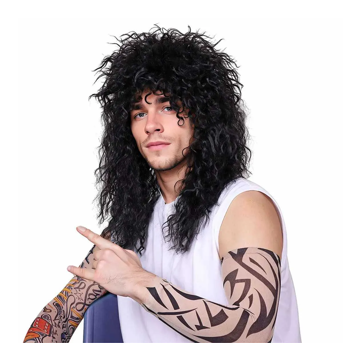 80s Rocker Hair