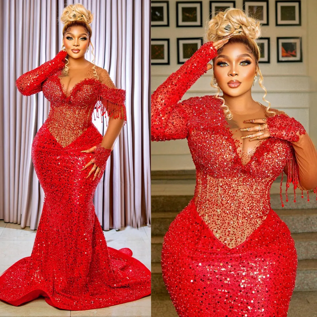 sachin and babi light blue dress Plus Size Black Evening Dresses, Dark Red Prom... From Yestothedress,  $172.9