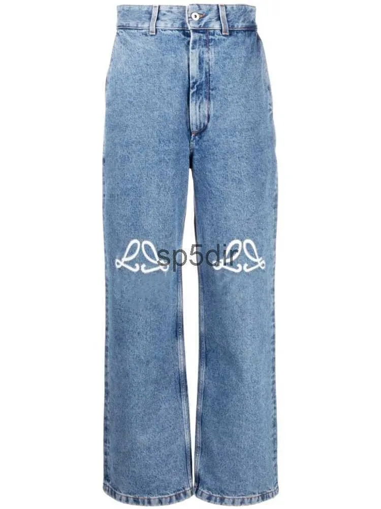 Jeans pantalon de créateur de femmes en jean