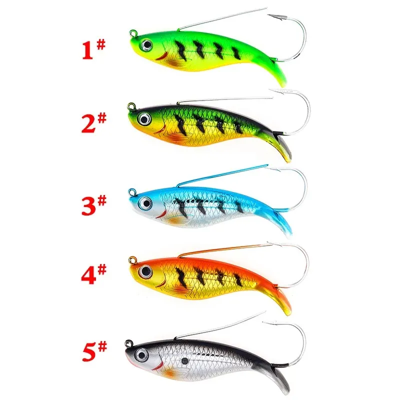 1 datorer 85mm 21.2G Anti Grass Fishing Wobbler Artificial Hard Bait Laser Body Lifelike Fish Bass Pike Carp Fishing Lure