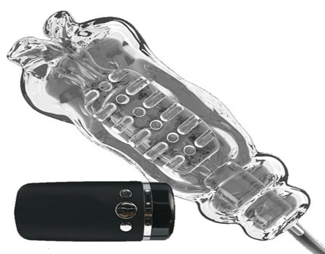 Automatique puissant sucer masturbator air vide pénis pompe mâle pénis élargissement Tranier Dick extender sexe toys for man y1910114739790