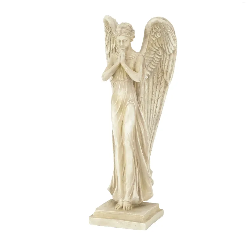 Garden Decorations 34" Indoor Outdoor Angel Biblical Sculptures & Statues Ornaments Figurines Yard Art For Lawn Patio Decor