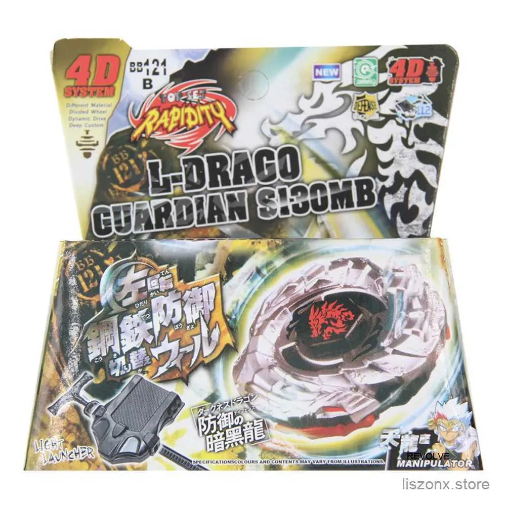 4d Beyblades B-X Toupie Patlama Beyblade Döndüren Üst Metal Füzyon Ustaları BB121C Duo Uranus 230WD 4D Sistem Launcher ile Başlatıcı