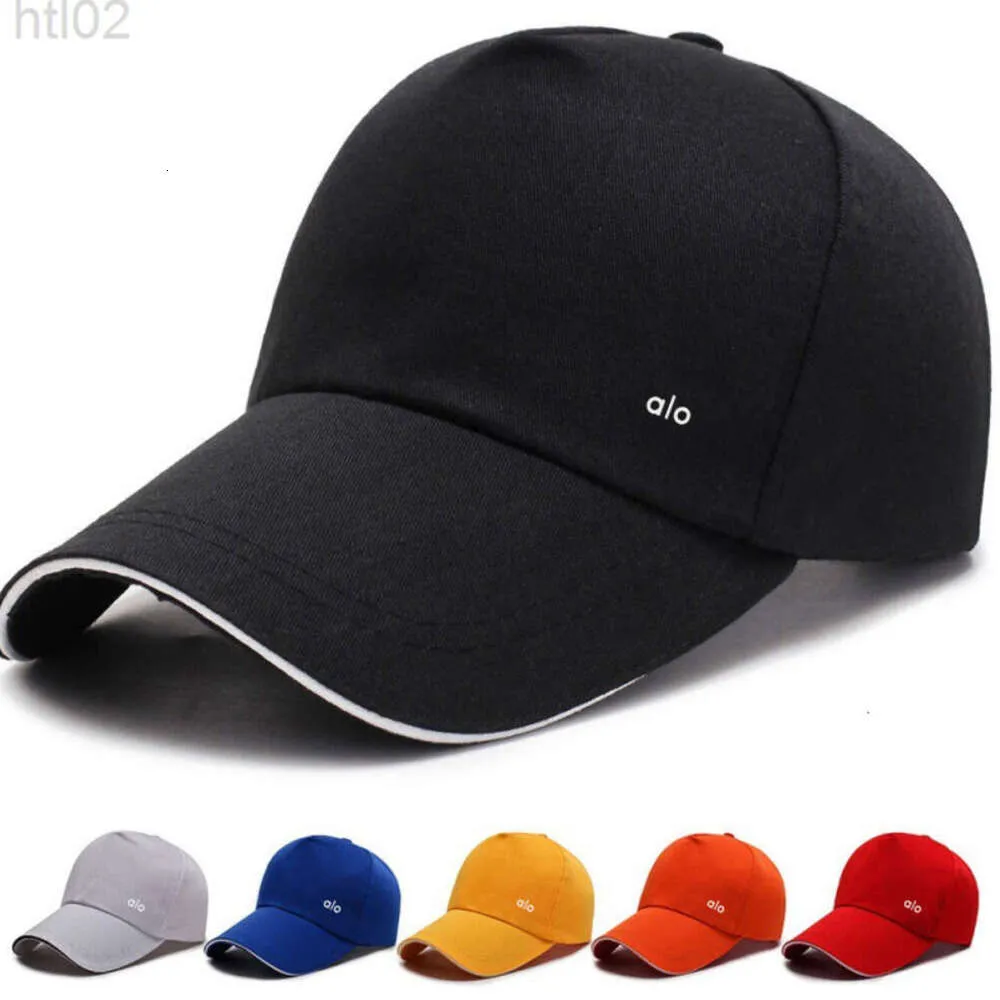 2024デザイナーAlooo Yoga Hat Vercace Cap Men's and Women's Buralsatile Sunscreen Scool Sun Hat Fishing Fishing Duck Tonghing