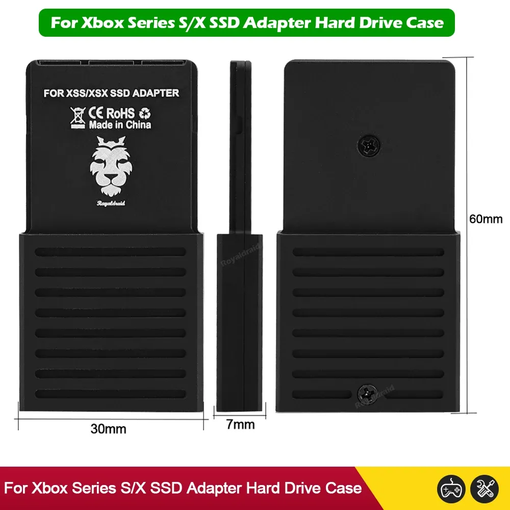 Accendi Nuova scheda di espansione per Xbox Serie X S Console Console Extern Hard Conversion Box M.2 NVME 2230 SSD SCOPIO SCHEDA SSD Adattatore