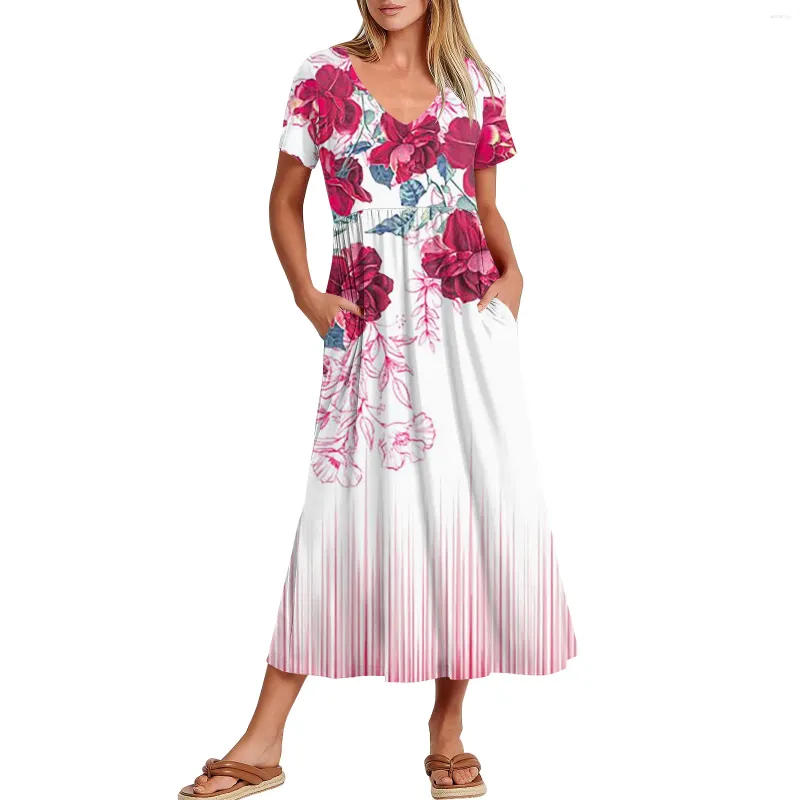 Casual Womens Maxi Dress with Pockets Mid-Calf Length Short Sleeve Hooded  Collar Polyester from Dhgate Basic & Casual Dresses - price 32.17