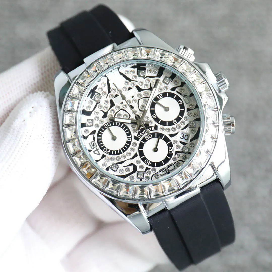 Zegarek zegarek zegarek luksusowe marki zegarki męskie designer obiad zużycie podróży Wysokiej jakości materiały stalowe opcjonalne pudełko prezentowe Wiele stylów ogląda dobre