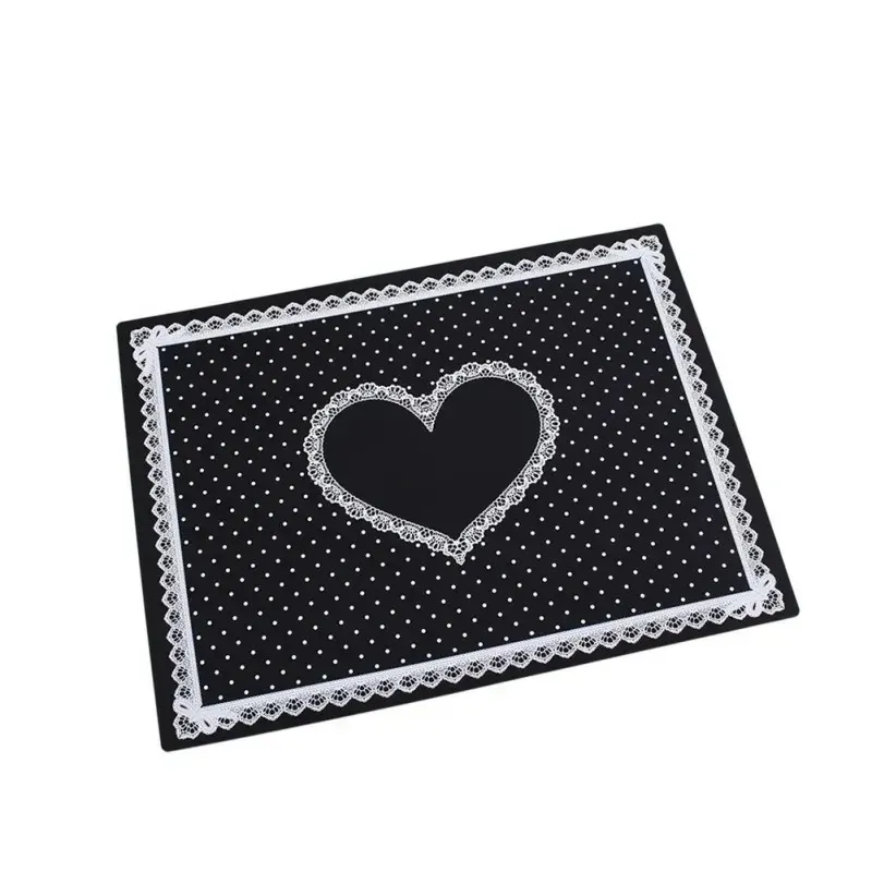 2024 New Fashion Silicone Pillow Hand Holder Cushion Lace Table Washable Foldable Mat Pad Nail Art Salon Manicure Practice Fashion Silicone