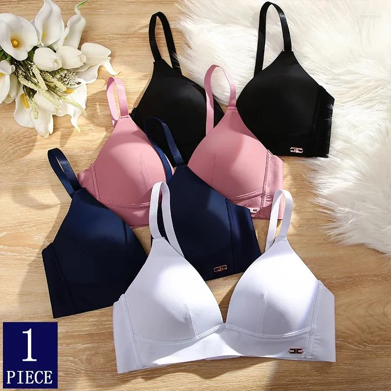 Bras Sexy Deep V Push Up Reúna sutiã para mulheres com roupas íntimas macias de roupas macias femininas