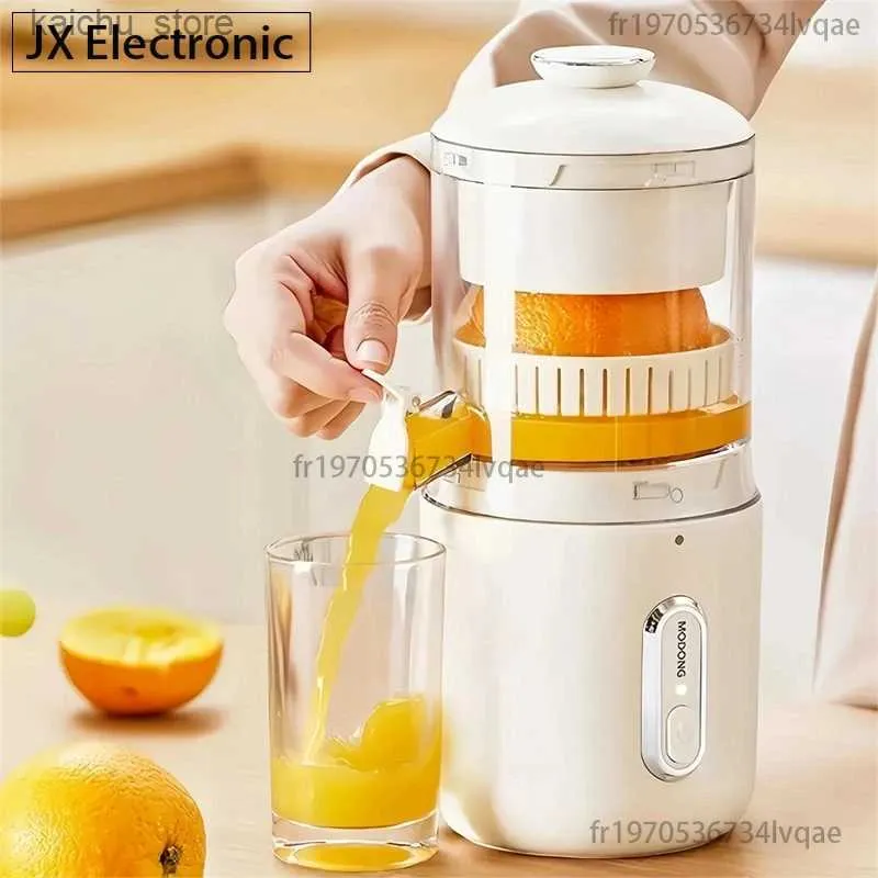 Juicers JU479 wireless electric juicer juice separator USB charging household slow speed Y240418