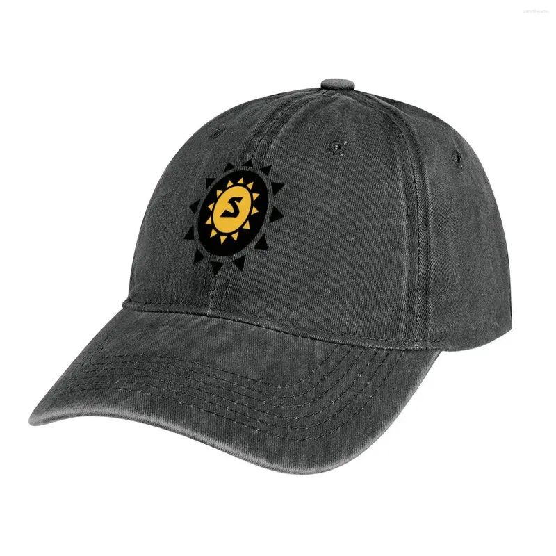 Berets Sun Logo Cowboy Hat Western Cute Funny Golf Male's Women's