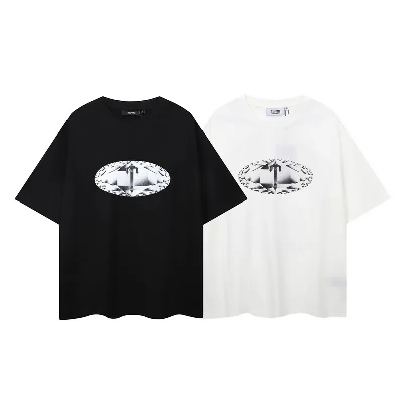 T-shirts de créateurs pour hommes de luxe Topstar T-shirt Tops noir blanc Tshirt Art Anchor Letter Print Graphic Tee Loose Casual Mens Vêtements 100% coton T-shirts surdimensionnés S-XL