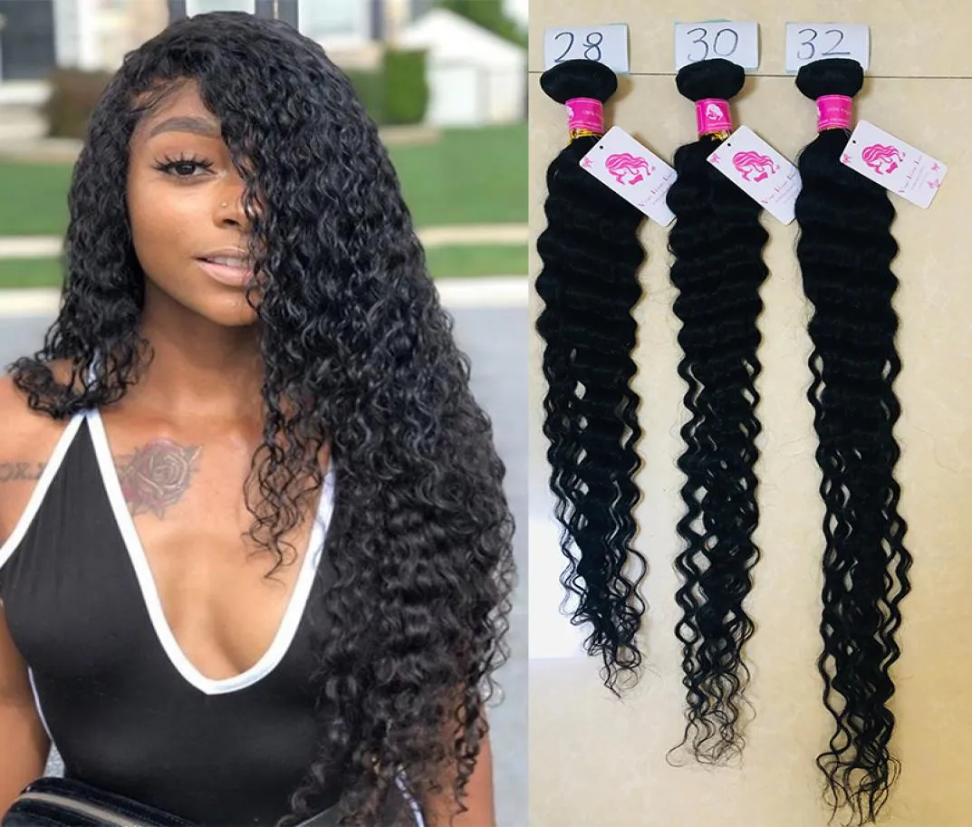 Nieprzetworzone brazylijskie pakiety ludzkich włosów z zamknięciem proste fali ciała Virgin Hair wiązki z czołową fali głębokiej 360 frontal WA4669367