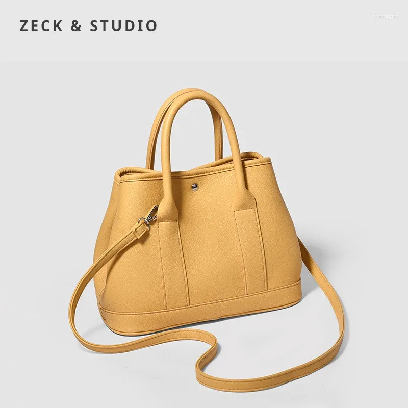 Shoulder Bags Designer Solid Color Large Capacity Handbags For Women 2024 Female Bag Retro Daily Totes Lady Elegant Hand