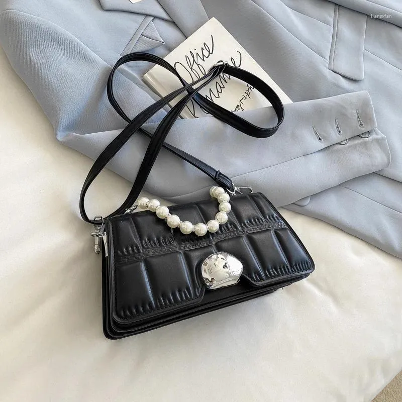 Shoulder Bags Summer Fashion Women's Bag 2024 Ins Personalized Small Square