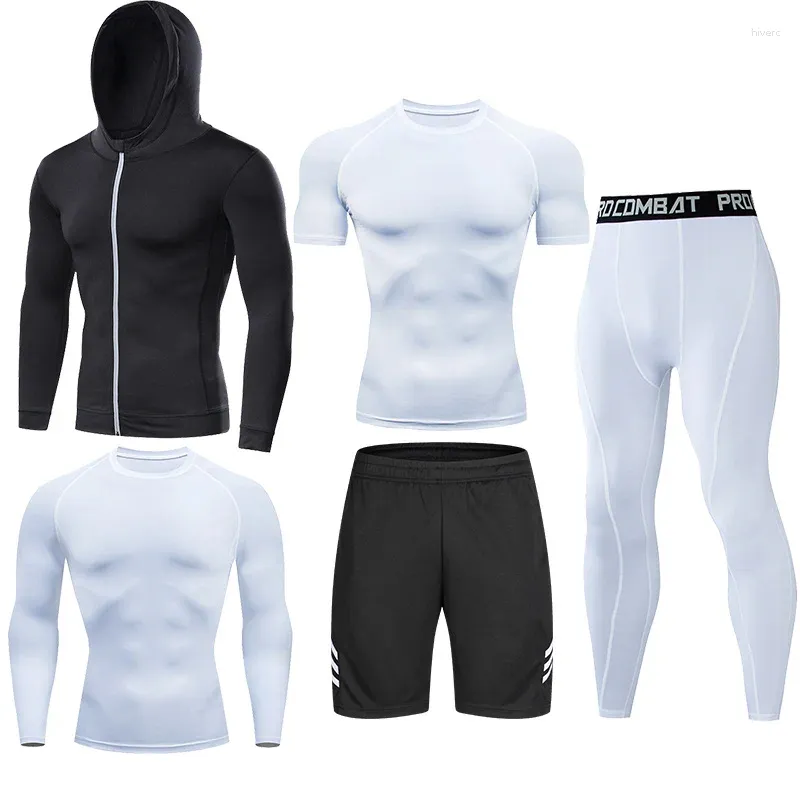 Men's Tracksuits 2024 Fitness Sports Set Bicycle Basketball Compression Man Kit Jersey Young