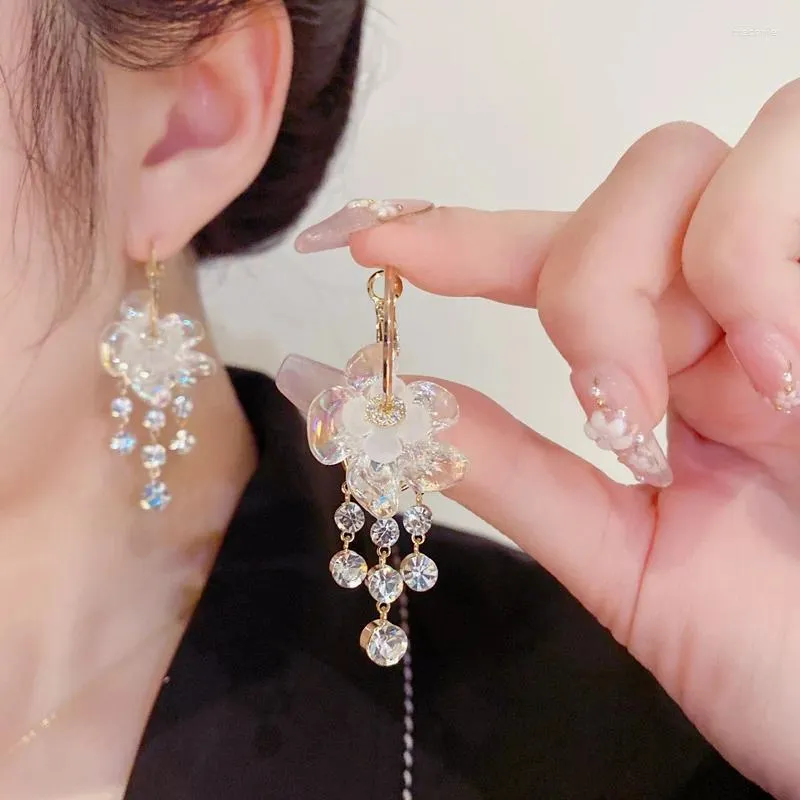 Boucles d'oreilles en peluche bijoux de mode coréenne