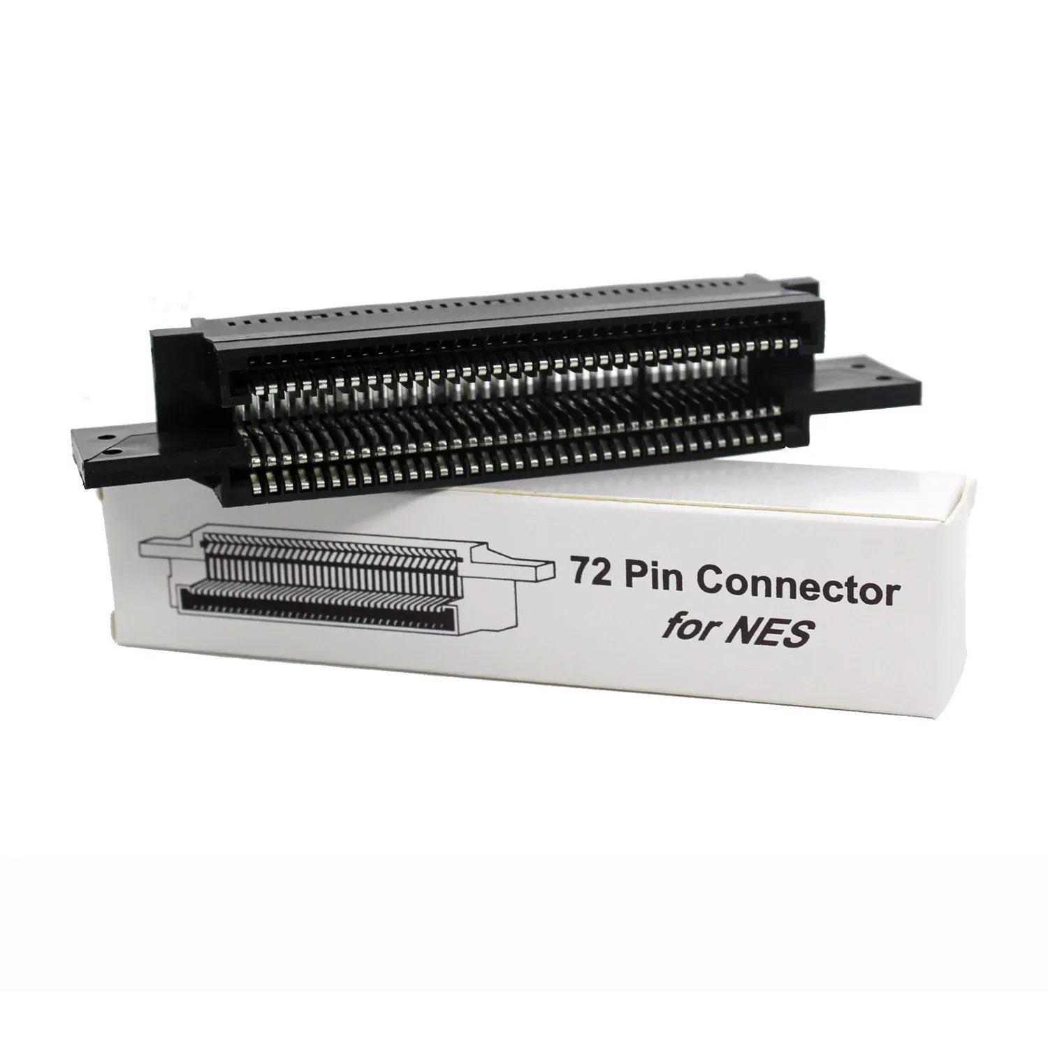 Kort Original NES -spelkort 72 Pin Socket NES Goldfinger NES Card Slots Connector
