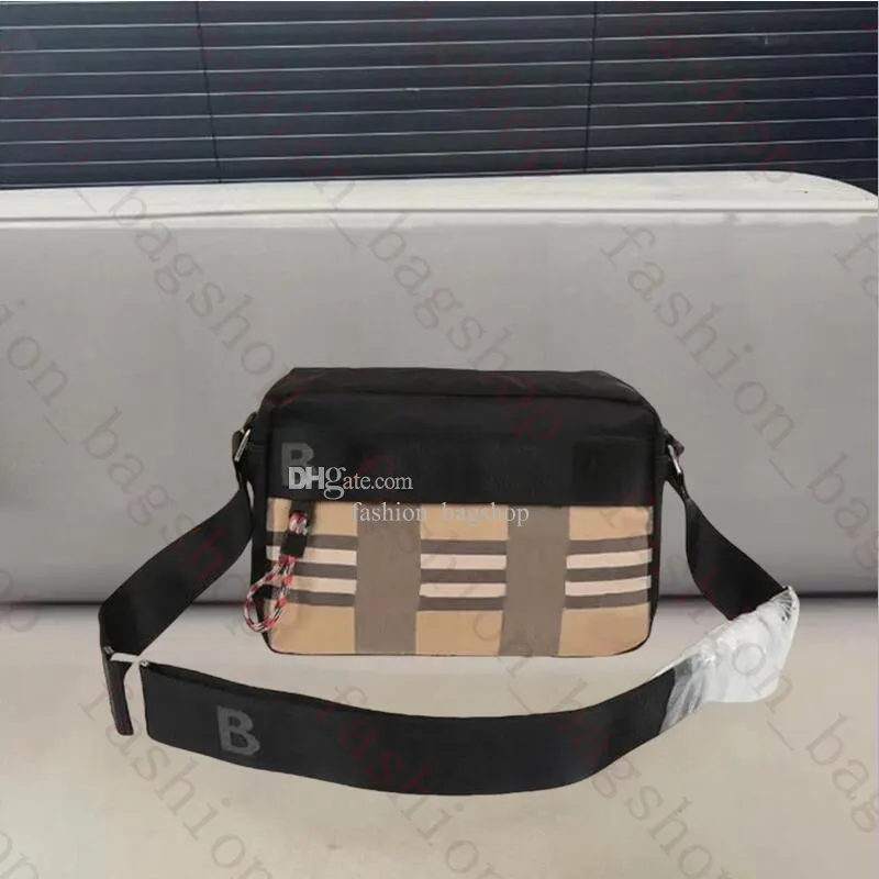 Luxus -Designer -Taschen TB Stripe Kamera Tasche Top -Qualität Crossbody -Geldbörse Retro -Umhängetasche Mode Nylon Canvas Messenger Taschen Frauen Herren Brustpackung Tasche Taschen Taschen