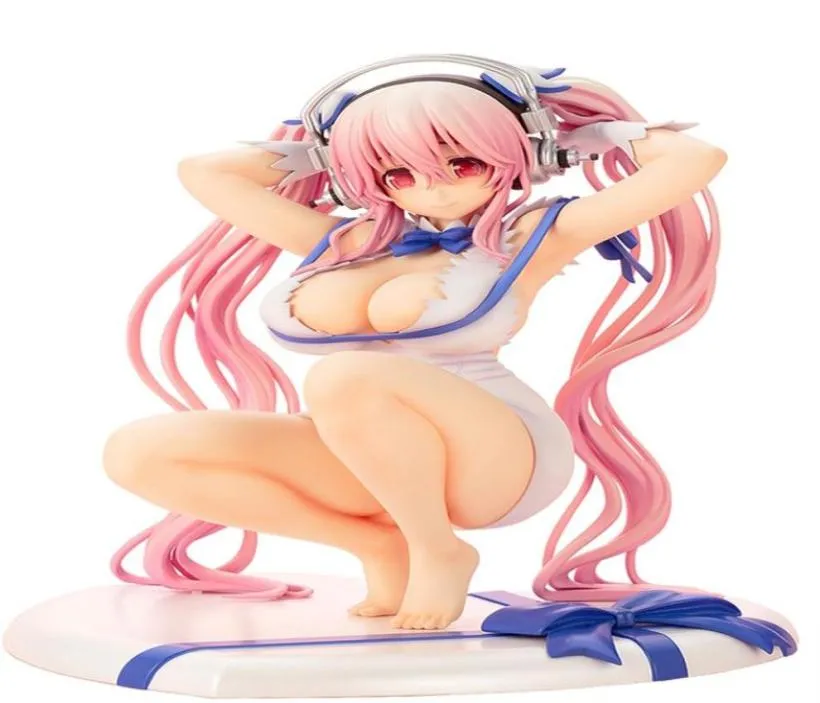 Anime Sexiga figurer är det fel att försöka plocka upp flickor i en fängelsehål Hestia Super Sonico PVC Action Figure Sexig tjejmodell Toy MX202156712