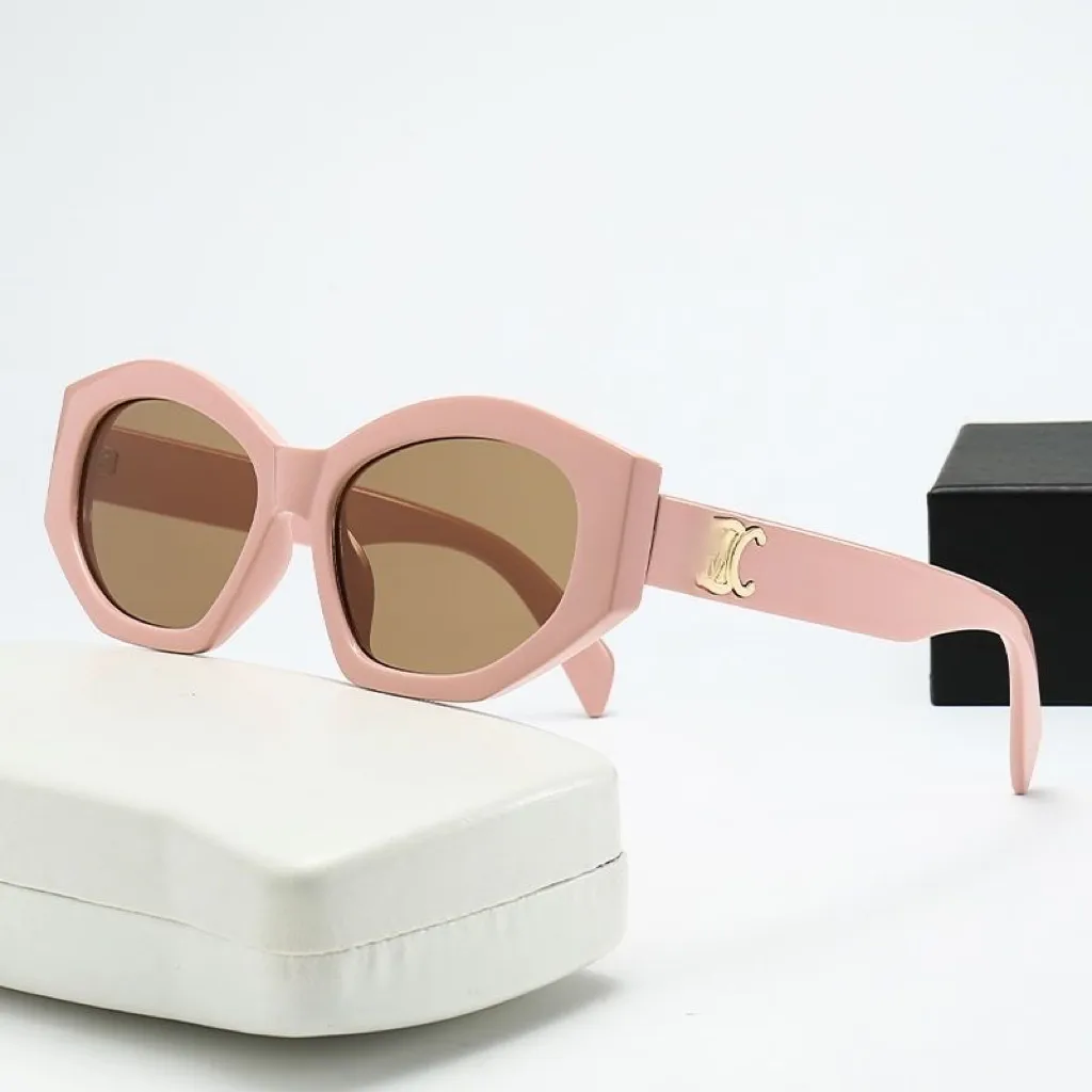Fashion Luxury Designer Sunglasses CEL Brand Mens and Womens Small Squeezed Frame Premium UV 400 Polarized Sunglasses With box 2673
