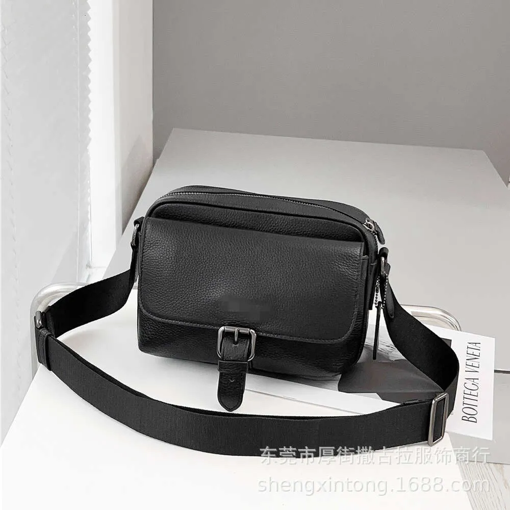 Borse valigette di vacca in pelle di cuoio diagonale messenger office business maschi