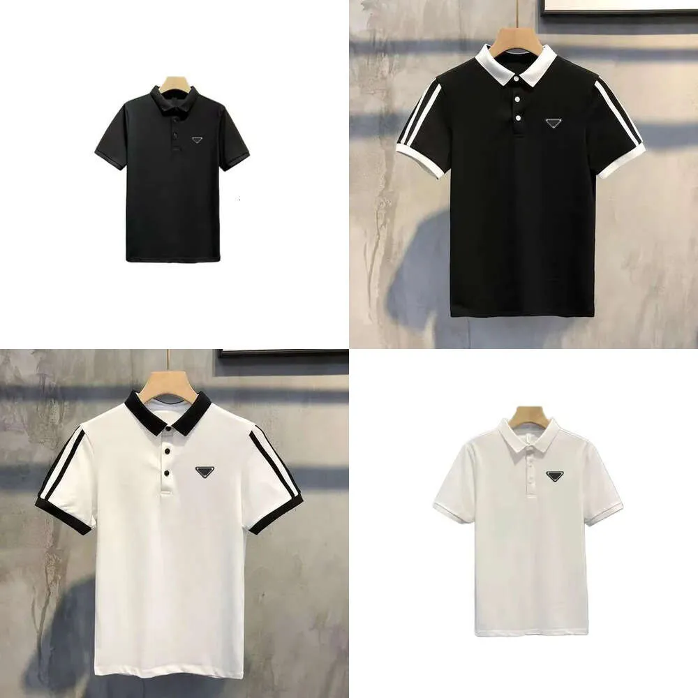 Mens Designer Basic Business Polos T Shirt Fashion France Brand Men's T-shirts Embroidered Armbands Letter Badges Polo Shirt Shorts -shirts