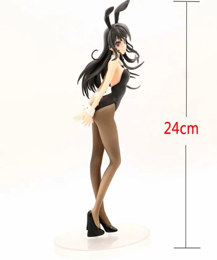 Anime Rascal ne rêve pas de lapin fille Sakurajima Mai sœur039 Dream Figurine Sexy Girls Anime PVC Figures Action Toys Mod4929779