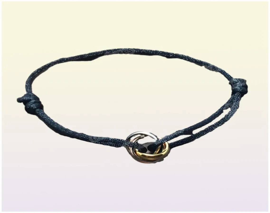 Designer -Charme Bracelets Classic C Style Lucky Rope Verstellbares einverrückbares Kabel Multikolor mit Gravur und Box Linka2881074 erhältlich