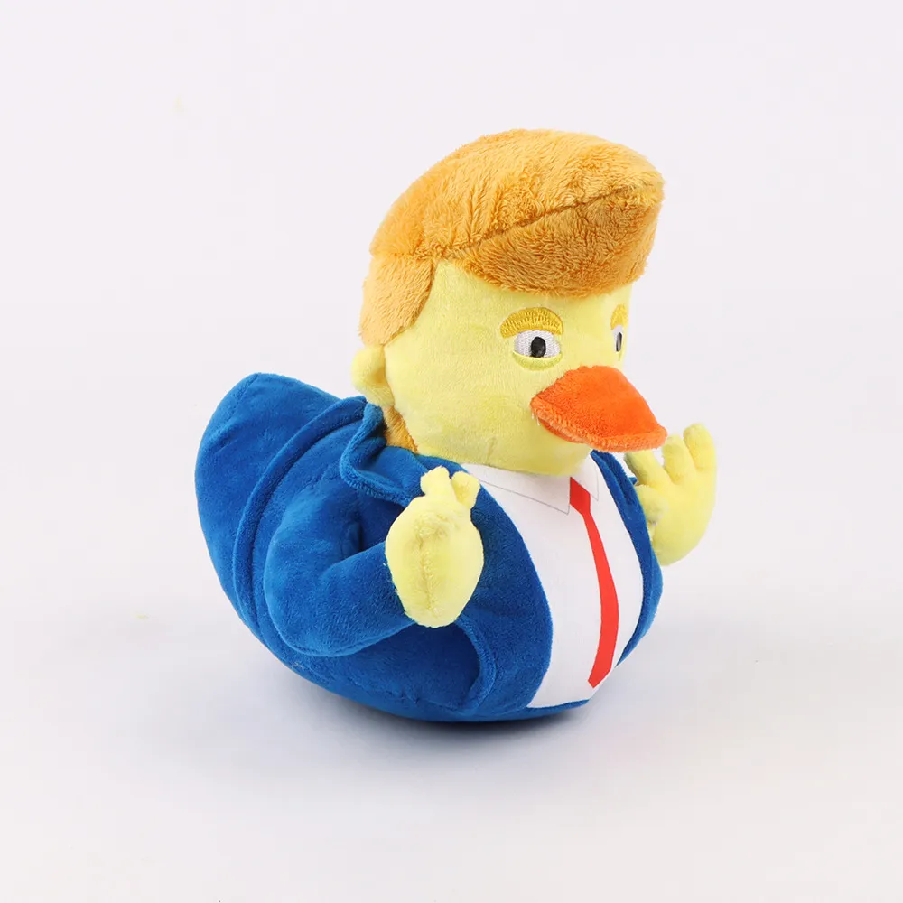 Creative Trump Plush Suit Duck Plush Dolls Decorations 2024 Election