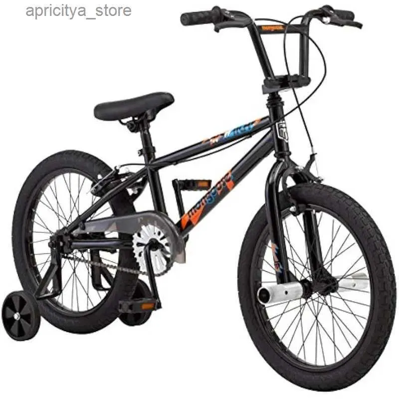 تبديل الدراجات و Hund Kids Bmx Bike Boys and Girls Bicyc الأعمار من 5 إلى 8 سنوات من 18 بوصة عجلات مع عجلات التدريب أو بدون L48