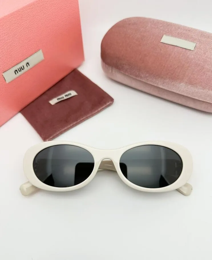 2024 Fashion Luxury Designer Sunglasses Men's and Women's Small Squeezed Frame Premium UV 400 Polarized Sunglasses With box SMU06Z