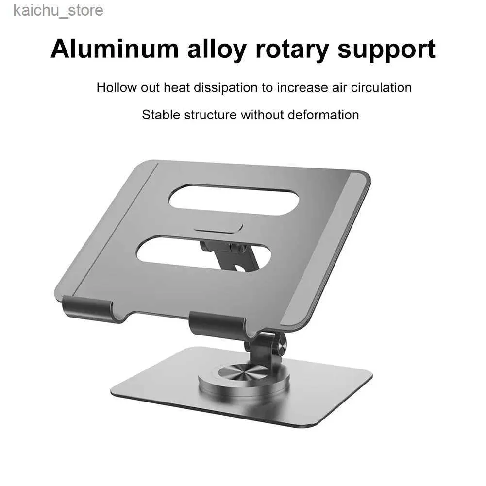 Autres composants de l'ordinateur Aluminium ALLIAGE ALLIABLE Tableau réglable Stand portable Portable Stand Curable Course Dissipation Y240418