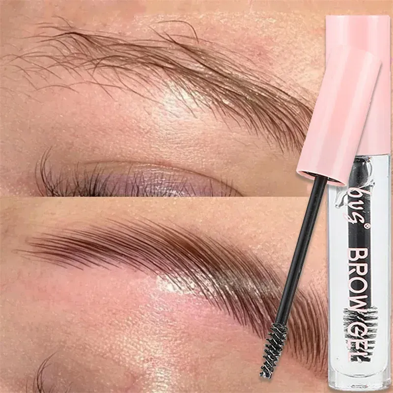 Enhancer wasserdichte transparente Gel Augenbrauen -Styling -Creme Langlebige Fixierstraße Seife Make -up klares flüssiges Augenbrauen Versiegelte Schicht Kosmetik