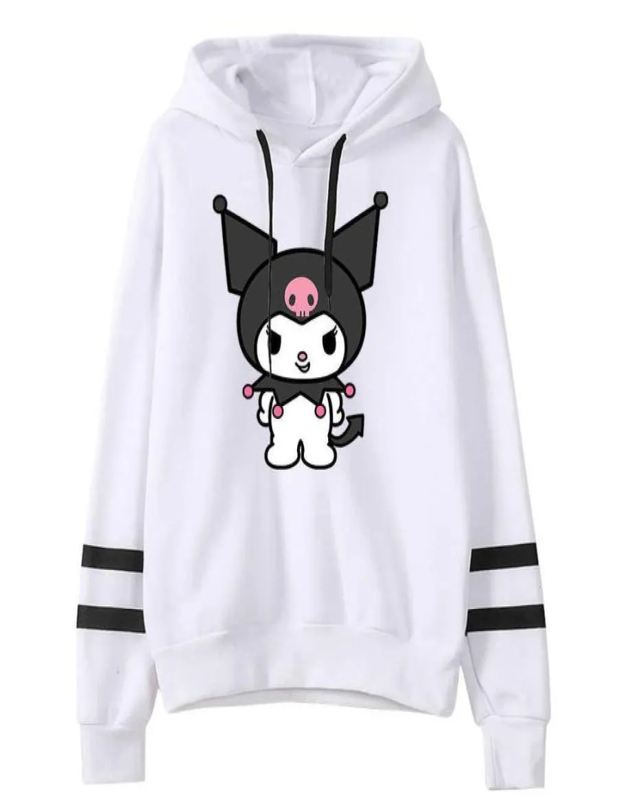 Kuromi Anime Onegai My Melody Merch Sweat à capuche Sweat Sweat Femme Man Merch Merch