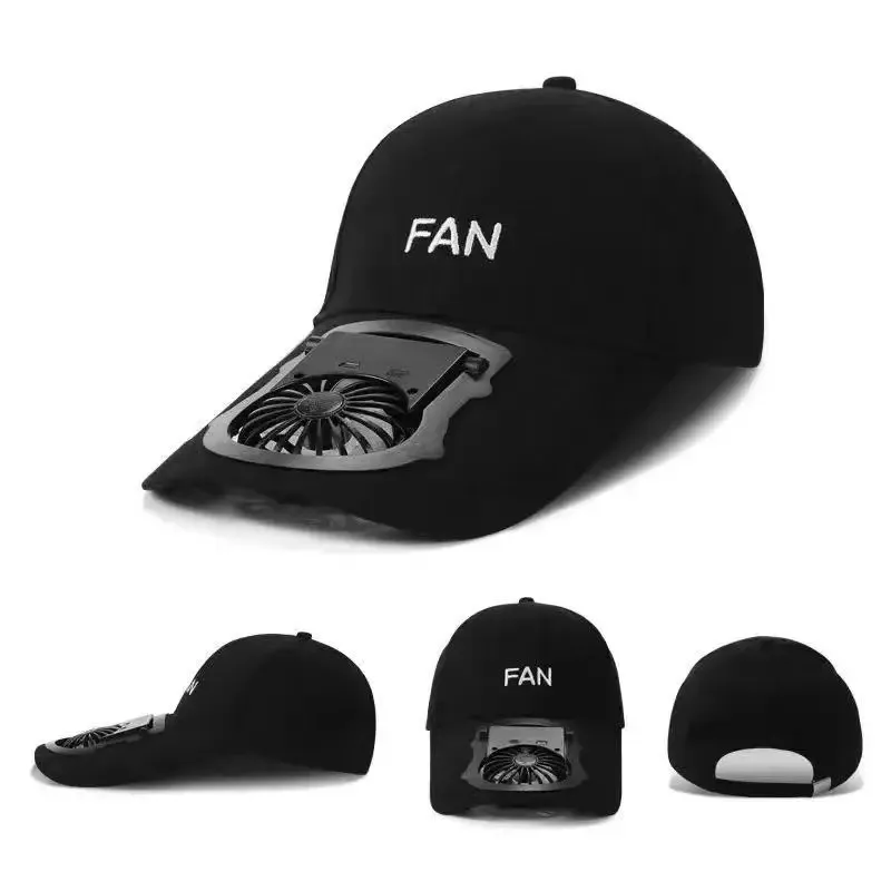 2024 Unisex USB Charging Fan Baseball Cap Golf Hat Adjustable Fan Hat For Outdoor Camping Travel Casquette Homme Gorras Hombre Sure, here