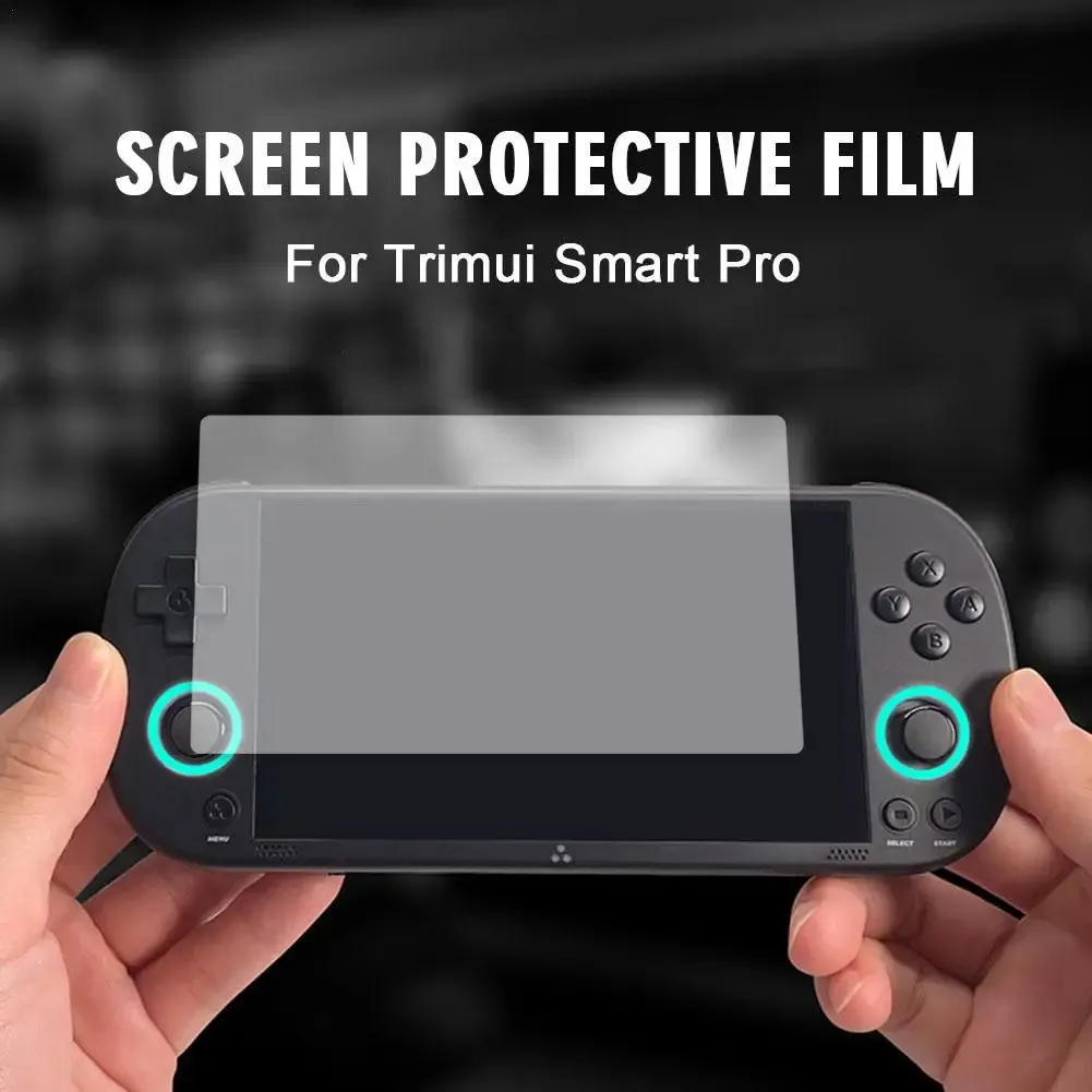 Spieler weicher Filmschutzkristallfilm für Trimui Smart Pro Handheld Game Console 5 Zoll Bildschirm Beschützer Film Pet Protective