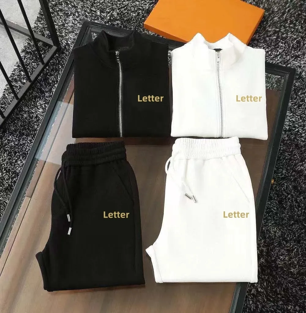 Luxury Mens Designer Cotton Tracksuit Set With Cardigan Sweatsuits And Pants Casual Tennis And Sport Fashion Sweat Suit From Dunhuanwan 66.69 DHgate.Com