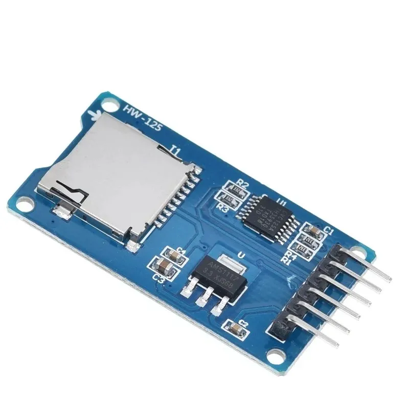 2024 Micro SD Extrage Exploation Board Micro SD TF Card Memory Memole Module SPI for Arduino Micro SD Board for Arduino