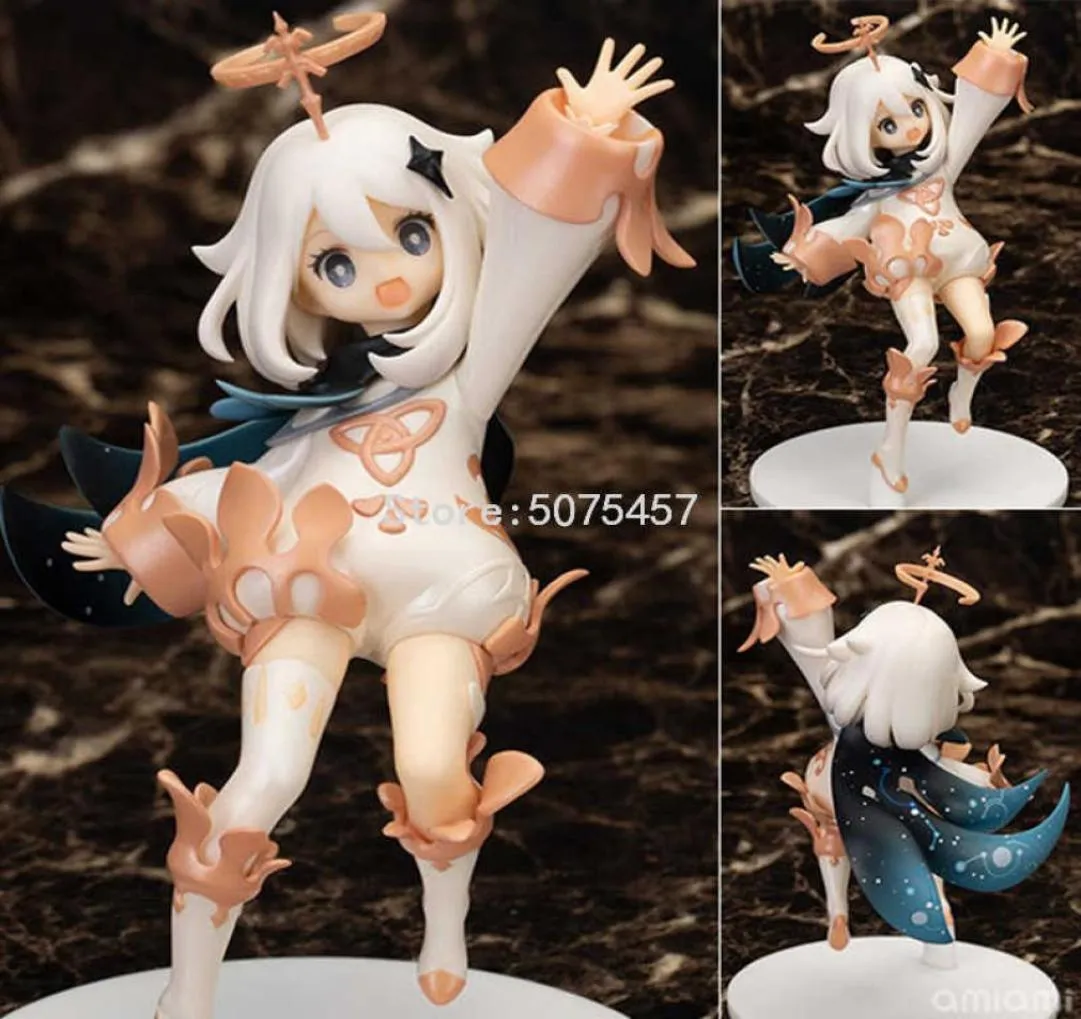 14 см Геншин Impact Paimon Anime Figure Pight Dace Figure Mihoyo Genshin Impact Paimon Comecutturine Colleble Model Toys Toys Q062257862