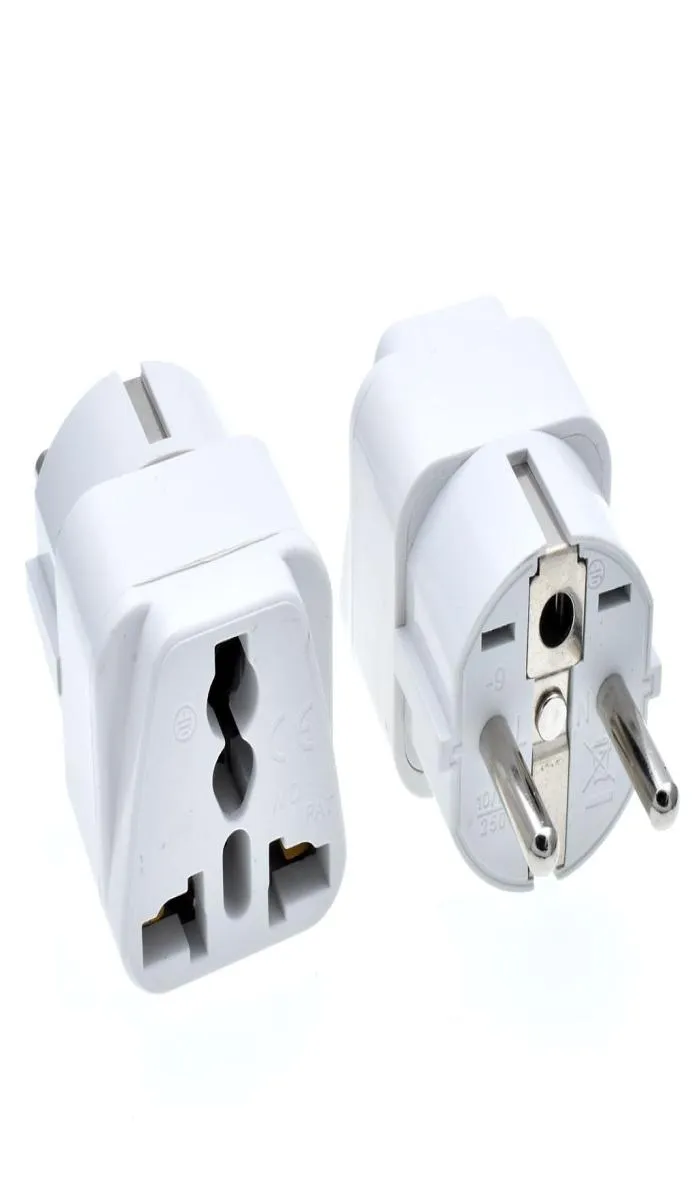 Travel Adapter Universal USEUAUUK Socket to Germany France 48mm Power Plug Splitter Charger9051251