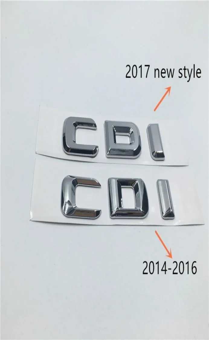 Nouveau style pour Mercedes Benz CDI AMG 4 Matic Car Lettres arrière Letters Badge Emblem Stickers9832073