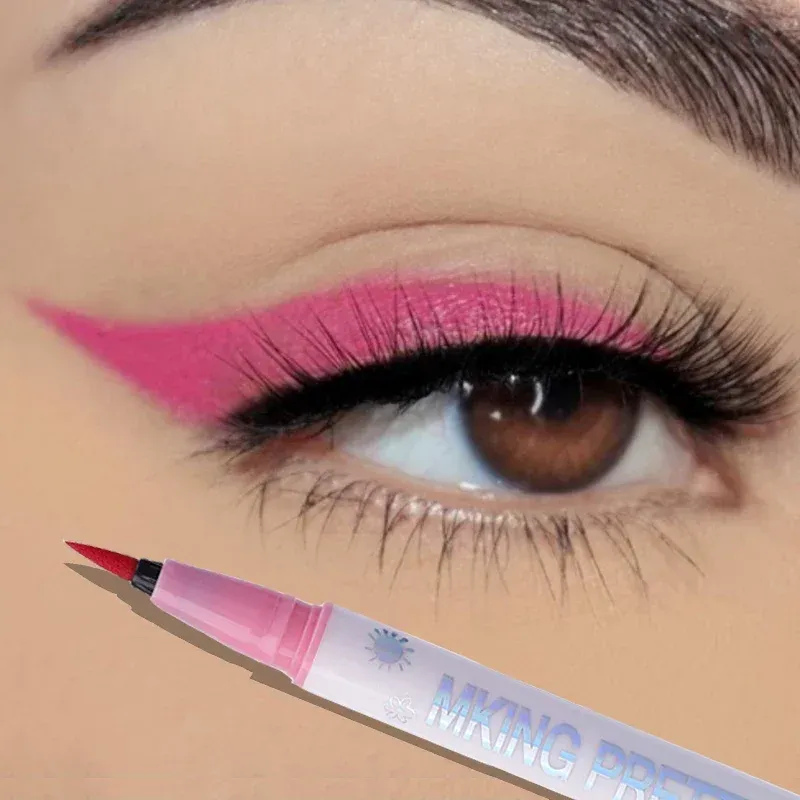 Eyeliner Colorful Liquid Eyeliner stylo de séchage rapide