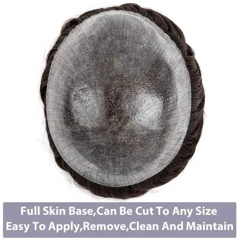 Ng Cornici Di Cornici Più Sottili La Pelle Di Sostuzione Dei Capelli Toupee Uomini Peli Umani Premium V ​​loop Pelle Sottile Uomo Toupee Da 169,65 € | DHgate - Foto 7